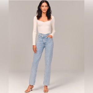 Abercrombie 90s ultra high rise jeans